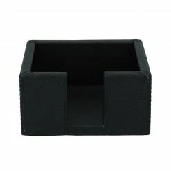 Bester Verkauf ❤️ Giobagnara Notizblockhalter, Golf Schwarz, Naht Schwarz 😀