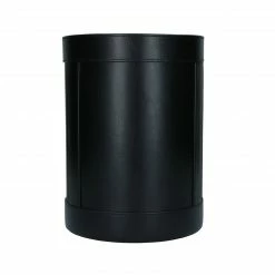 Bester Verkauf 🌟 Giobagnara Papierkorb, Nappa Schwarz, Naht Schwarz 🌟