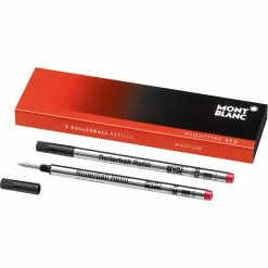 Bestes Angebot 🧨 Montblanc Tintenrollerminen M (2 Stk.) Nightfire Red 🌟