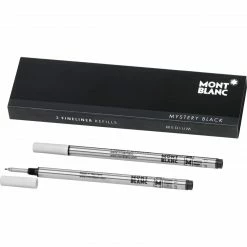 Aktion ✨ Montblanc Finelinerminen M (2 Stk.) Mystery Black 🎉