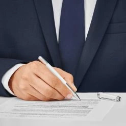 Blitzangebot 🎉 Montblanc Tintenroller Classique, Weiß 🌟 -Montblanc shop 4017941723215 4017941723215 3