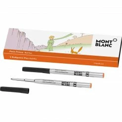 Bestpreis 😀 Montblanc Kugelschreiberminen M (2 Stk.) Petit Prince & Fox 😀