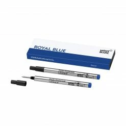 Großhandel ✨ Montblanc Tintenrollerminen B LeGrand (2 Stk.) Royal Blau 😍
