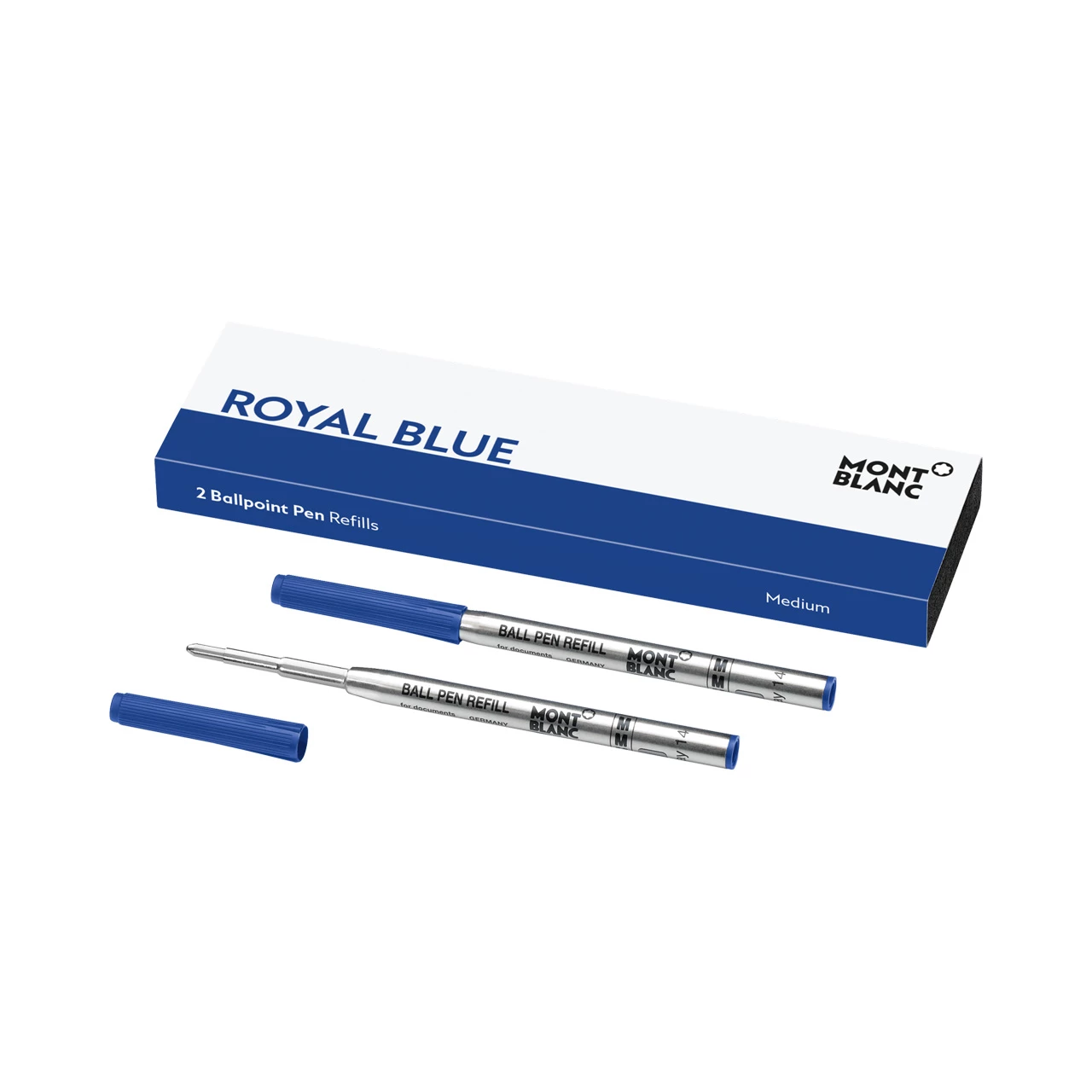 Budget ✔️ Montblanc Kugelschreiberminen M (2 Stk.) Royal Blau 👍 1 Budget ✔️ Montblanc Kugelschreiberminen M (2 Stk.) Royal Blau 👍