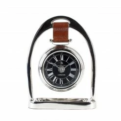 Billig 🎉 Eichholtz Uhr S Vernickelt Braun 😍