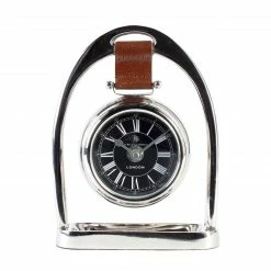 Coupon ✨ Eichholtz Uhr M Vernickelt Braun ✔️