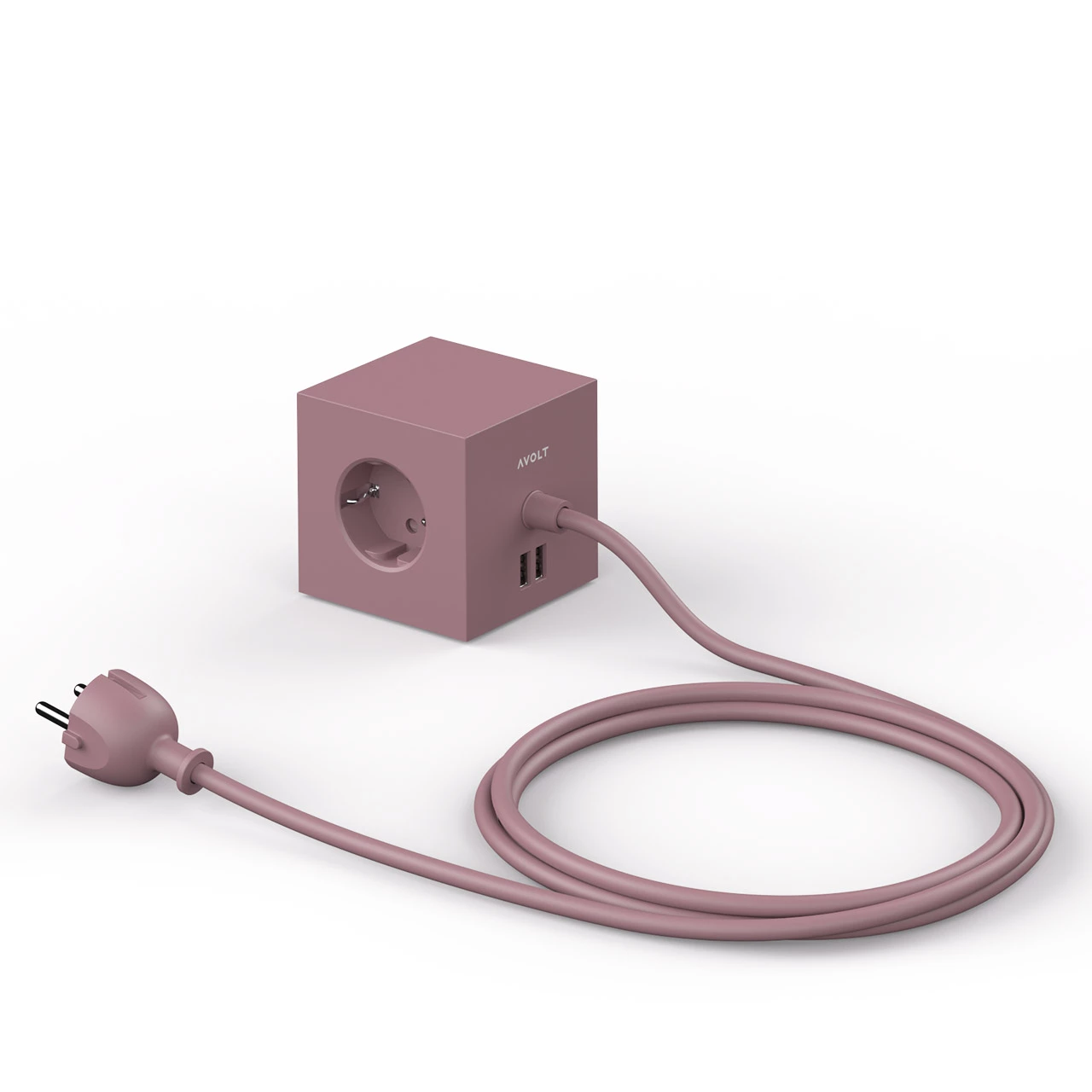 Rabatt ❤️ Avolt Verlängerungskabel Square 1 USB + Magnet Rusty Red 👏 3 Rabatt ❤️ Avolt Verlängerungskabel Square 1 USB + Magnet Rusty Red 👏 – Bild 3