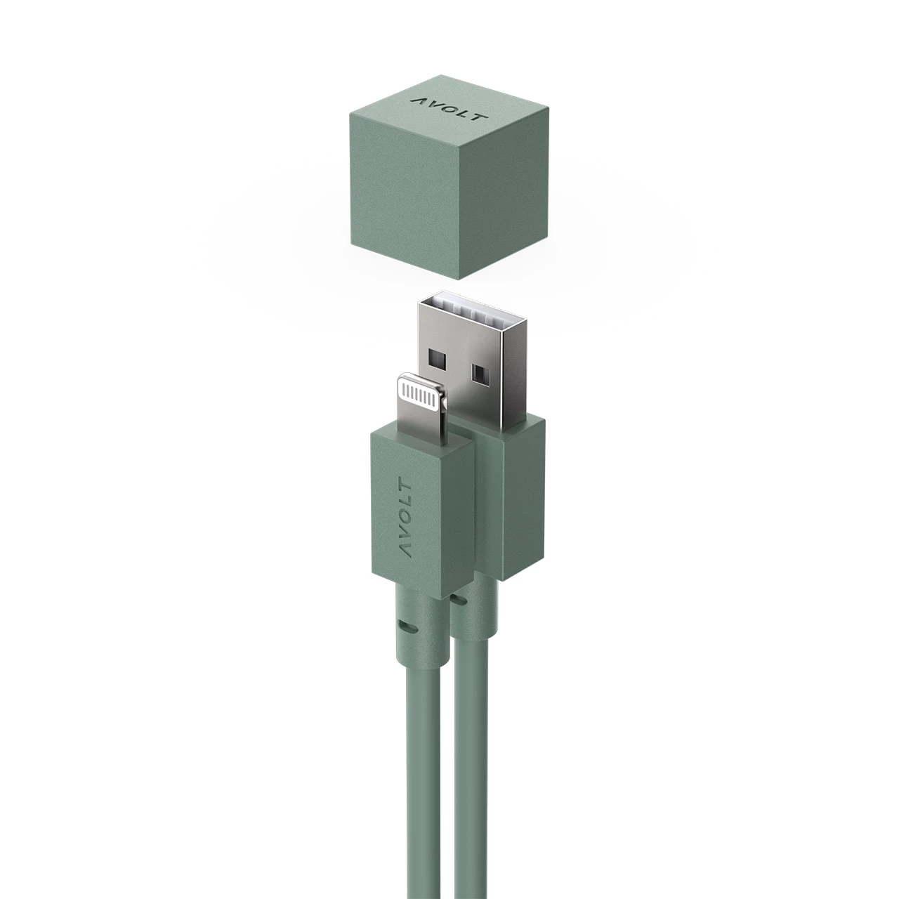 Billig 👍 Avolt Ladekabel Cable 1 Oak Green ⌛ 3 Billig 👍 Avolt Ladekabel Cable 1 Oak Green ⌛ – Bild 3
